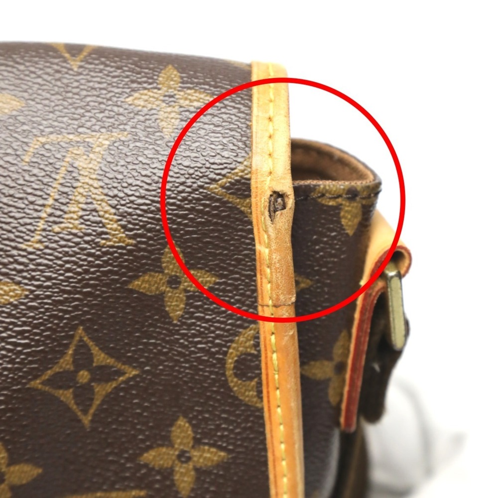 LOUIS VUITTON Authentic Brown Monogram Canvas Shoulder Bag - Picture 10 of 16